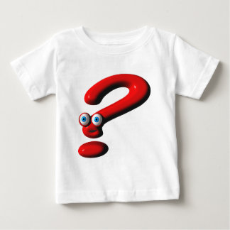 T-shirt Pour Bébé Visage de point d'interrogation
