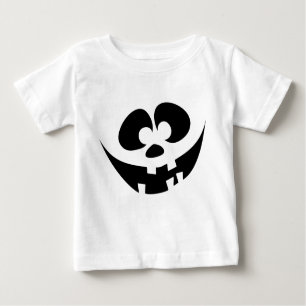 T-shirt Pour Bébé Visage drôle maladroit du feu follet