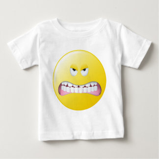 T-shirt Pour Bébé Visage en colère