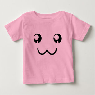 T-shirt Pour Bébé Visage mignon - Personnalisez le vôtre