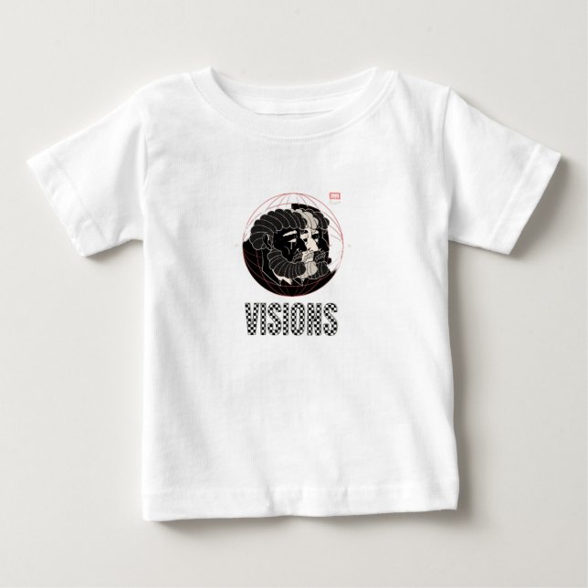T-shirt Pour Bébé vision, bébé (Devant)