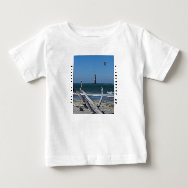 T-shirt Pour Bébé Visite du phare (Devant)
