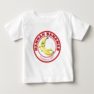 T-shirt Pour Bébé Vitesse de restaurant de bananes de Hannah