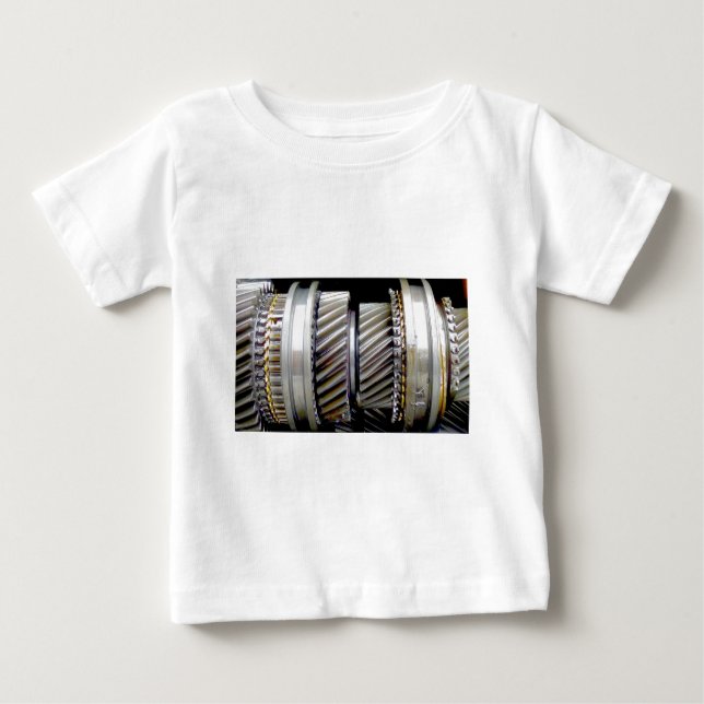 T-shirt Pour Bébé Vitesses industrielles (Devant)
