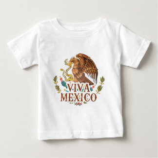 T-shirt Pour Bébé Viva Mexico
