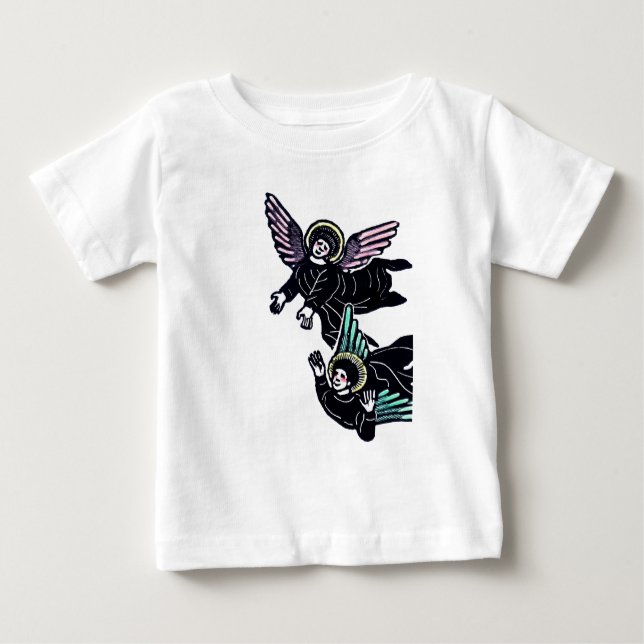 T-shirt Pour Bébé Voici ! (Devant)
