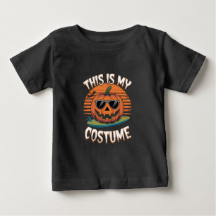 T-shirt Pour Bébé Voici mon costume Halloween