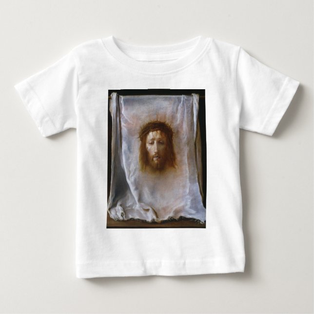 T-shirt Pour Bébé Voile de Veronica Par Domenico Fetti (Devant)
