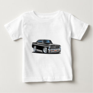 T-shirt Pour Bébé Voiture 1966-67 noire de nova