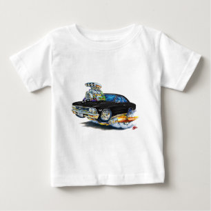T-shirt Pour Bébé Voiture 1966 noire de Chevelle