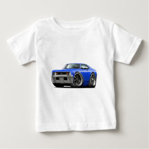 T-shirt Pour Bébé Voiture 1973-74 de bleu de nova