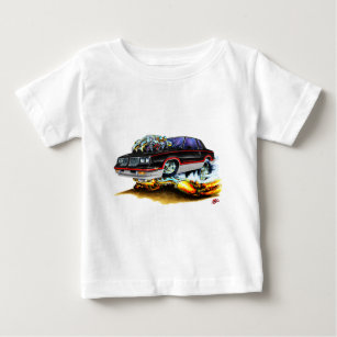 T-shirt Pour Bébé Voiture 1984-88 Noir-Grise de Hurst Olds