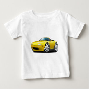 T-shirt Pour Bébé Voiture 1990-98 jaune de Miata
