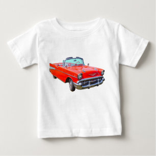 T-shirt Pour Bébé Voiture ancienne 1957 de convertible de Bel Air de