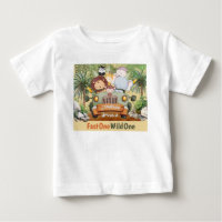Voiture Animaux de Safari Rapide Sauvage 1er Anniv