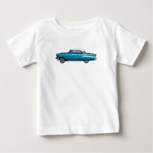 T-shirt Pour Bébé Voiture classique Chevy 1957 BelAire
