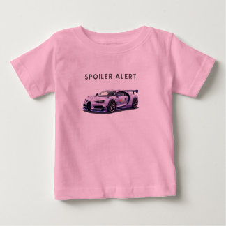 T-shirt Pour Bébé voiture d'alerte de spoiler