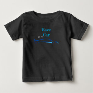 T-shirt Pour Bébé Voiture de course bébé été