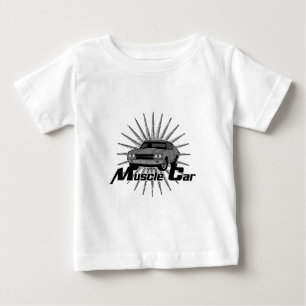 T-shirt Pour Bébé Voiture de muscle de nova de Chevy
