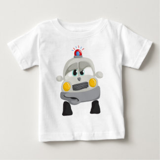 T-shirt Pour Bébé Voiture de police avec un nom de shérif personnali