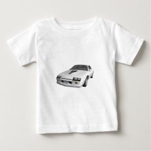 T-shirt Pour Bébé voiture de sport de Camaro des années 80 : modèle