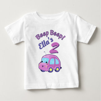 T-shirt Pour Bébé Voiture Kawaii
