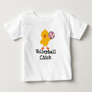 T-shirt Pour Bébé Volleyball poussin adolescent