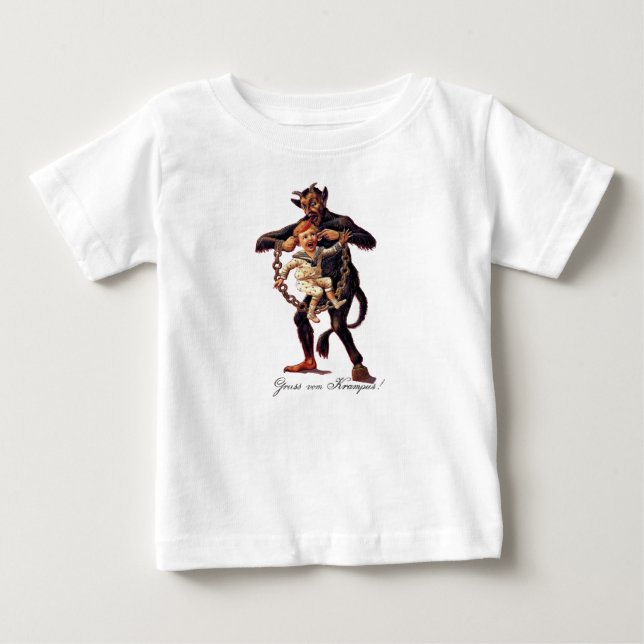 T-shirt Pour Bébé Vom de Gruss (salutations de) Krampus (Devant)