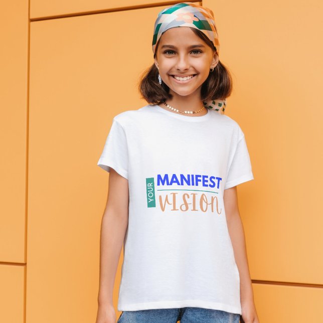 T-shirt Pour Bébé Votre vision du manifeste (Créateur téléchargé)