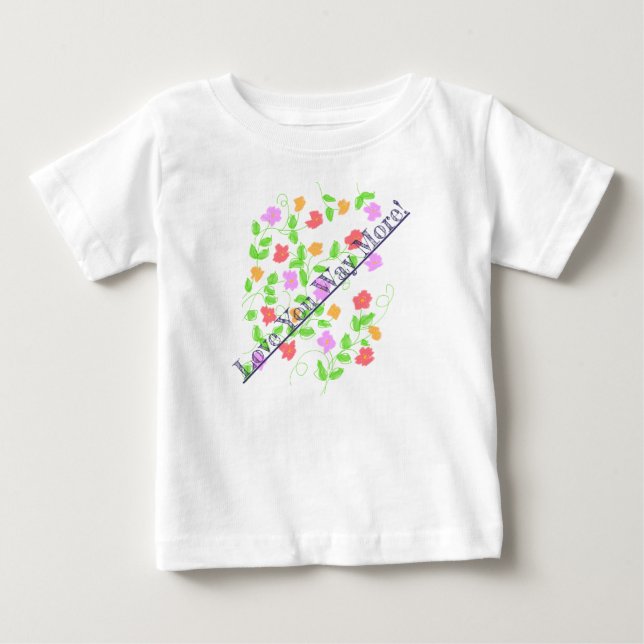 T-shirt Pour Bébé Vous aimez beaucoup plus (Devant)