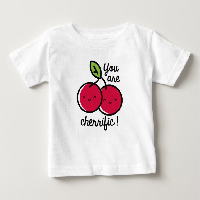 T-shirt Pour Bébé Vous Êtes Cherrifique (Devant)