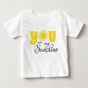 T-shirt Pour Bébé Vous êtes mon soleil