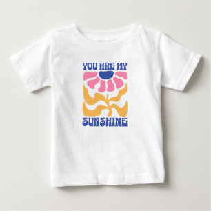 T-shirt Pour Bébé Vous êtes mon soleil Citation Inspirante Mignonne