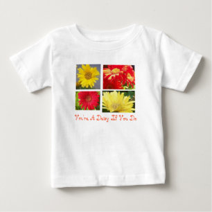 T-shirt Pour Bébé Vous êtes une marguerite si vous faites