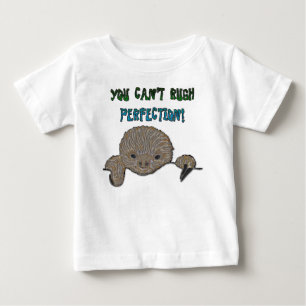 T-shirt Pour Bébé Vous ne pouvez pas précipiter la paresse de béb