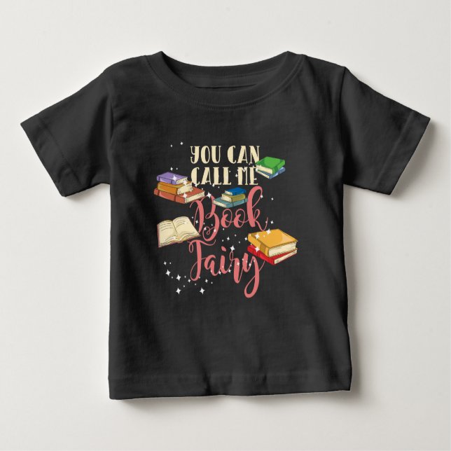 T-shirt Pour Bébé Vous Pouvez M'Appeler Réserver Fairy Nerd Future L (Devant)