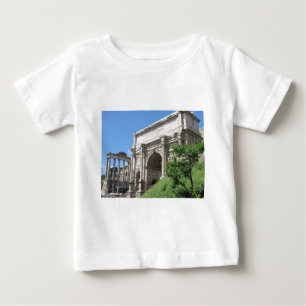 T-shirt Pour Bébé Voûte romaine de forum de Titus - Rome, Italie
