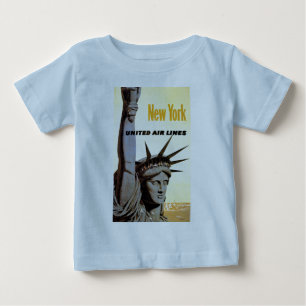 T-shirt Pour Bébé Voyage à New York
