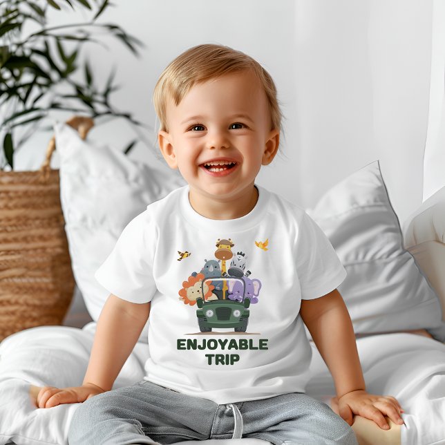T-shirt Pour Bébé Voyage agréable (Créateur téléchargé)