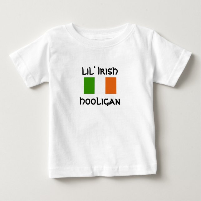 T-shirt Pour Bébé voyou d'Irlandais de lil (Devant)