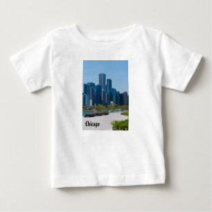 T-shirt Pour Bébé Vue depuis Navy Pier