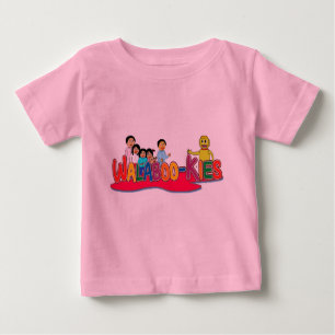 T-SHIRT POUR BÉBÉ WALABOOKIES BÉBÉ COMME CORPS DE FILLE