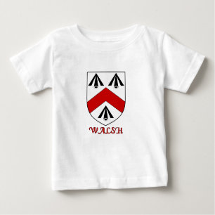 T-shirt Pour Bébé Walsh Family Shield