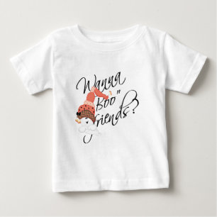 T-shirt Pour Bébé Wanna Boo Friends Halloween