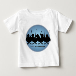 T-shirt Pour Bébé War & Peace Baby Shirt De Peur D'Oublier Un T-shir