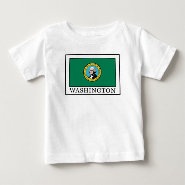 T-shirt Pour Bébé Washington (Devant)