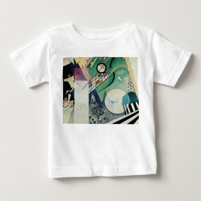 T-shirt Pour Bébé Wassily Kandinsky Open Green (Devant)