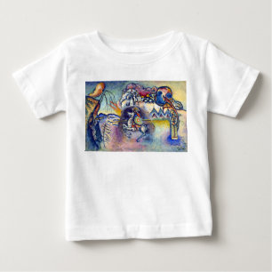 T-shirt Pour Bébé Wassily Kandinsky - Saint Georges & Les Cavaliers