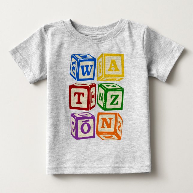T-shirt Pour Bébé Watzónkids (Devant)