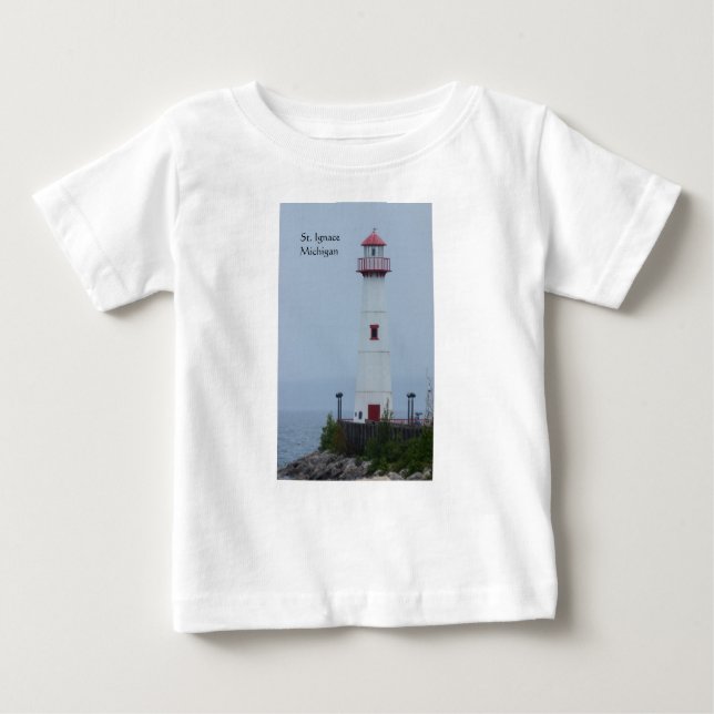 T-shirt Pour Bébé Wawatam Dans Le Fog (Devant)